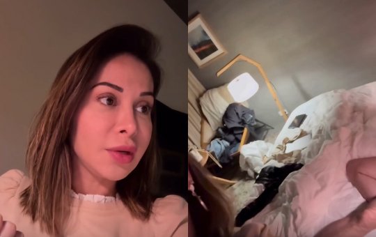 Maíra Cardi mostra bagunça do marido e reclama: "É rico, mas é bagunceiro"