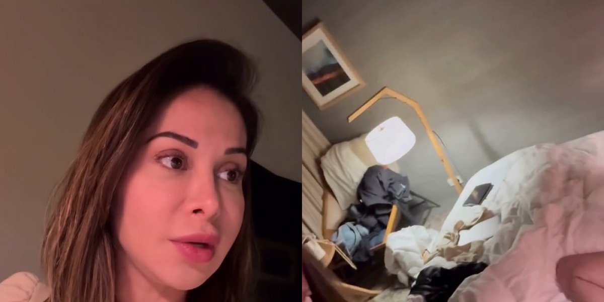 Maíra Cardi mostra bagunça do marido e reclama: "É rico, mas é bagunceiro"