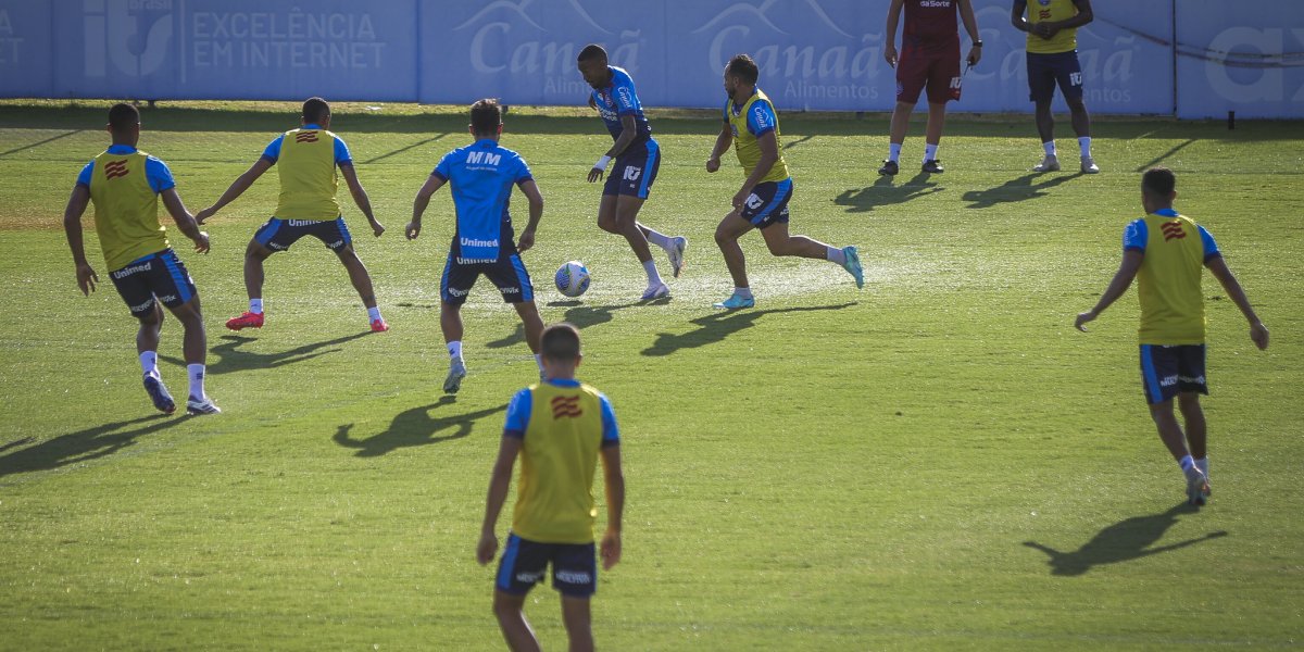 Sem Biel e Rezende, Bahia segue preparação visando duelo contra o São Paulo