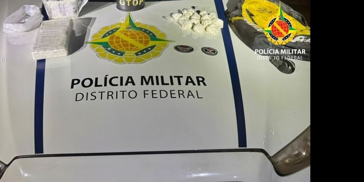 Suspeito de tráfico é preso pela polícia Militar e diz que crime organizado o obrigou a entrar no trafico