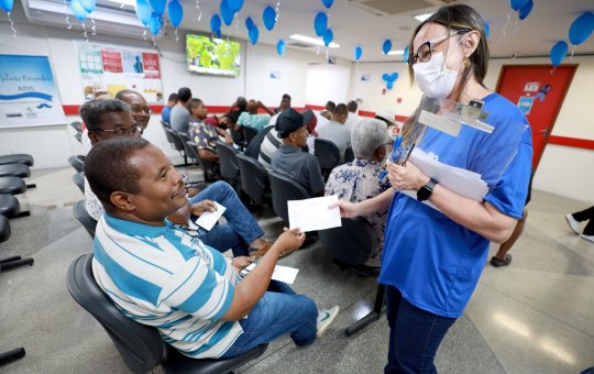 Novembro Azul: Sesab realiza mutirão com mais de 3,2 mil vagas para consultas e exames