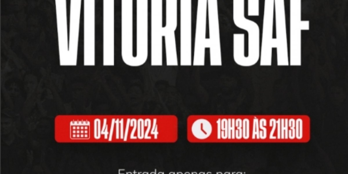 Vitória realiza evento para discutir sobre SAF com membros do conselho deliberativo