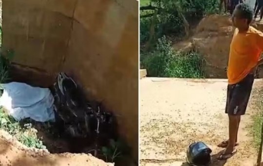 Homem morre após tentar atravessar ponte interditada no interior da Bahia