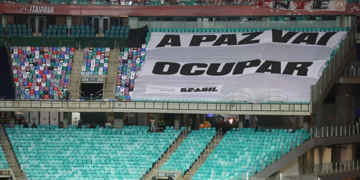 Campanha para promover paz no futebol é lançada pelo Ministério do Esporte