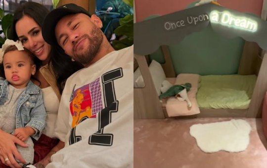 Bruna Biancardi mostra detalhes do quarto de Mavie na Arábia Saudita