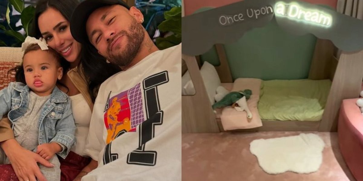 Bruna Biancardi mostra detalhes do quarto de Mavie na Arábia Saudita