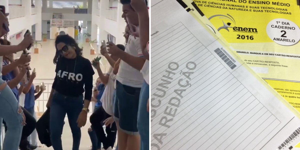 Professora de escola baiana acerta tema da redação do Enem na véspera da prova