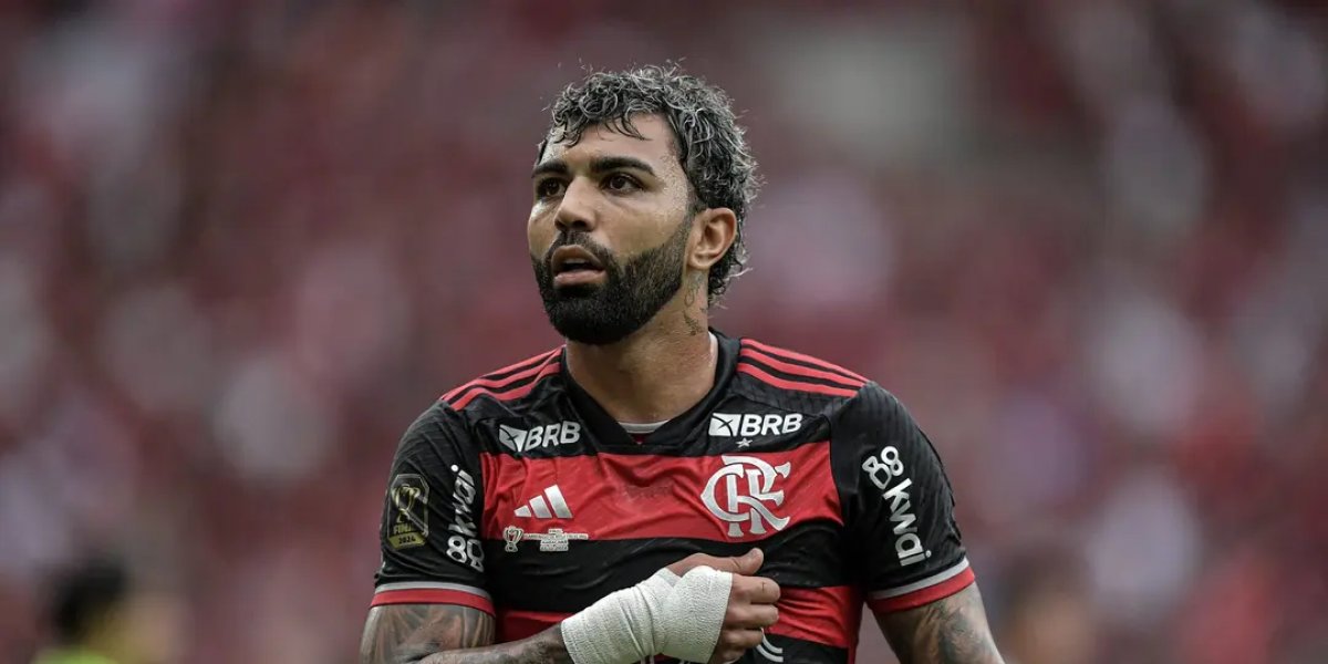 Gabigol compartilha vídeo de despedida do Flamengo ao som de Tim Maia