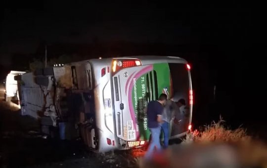 11 pessoas ficam feridas e 4 morrem em acidente na Bahia