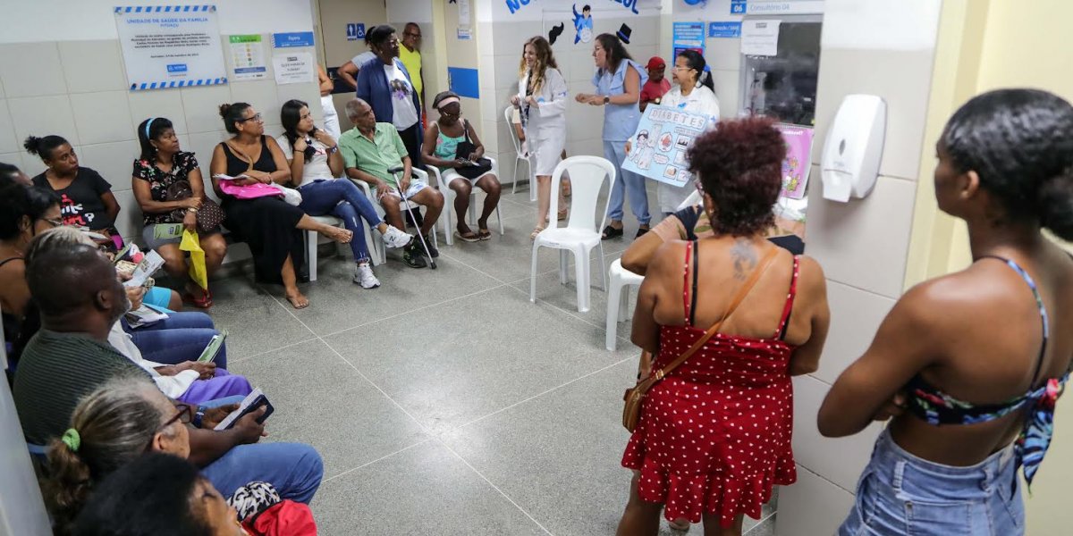 Prefeitura de Salvador inicia ações de prevenção contra a diabetes em vários postos da cidade
