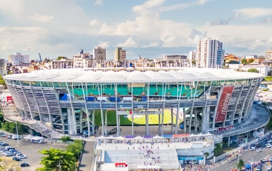 Biometria facial na Arena Fonte Nova começa na próxima quarta-feira (20); saiba mais