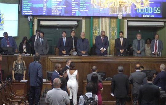 Sobrinho do governador do estado é homenageado na Câmara de Salvador