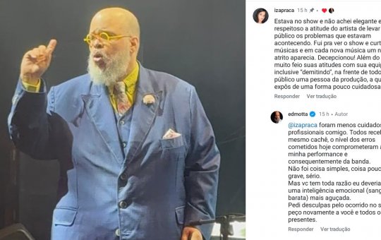Ed Motta demite funcionário durante show e causa revolta no público