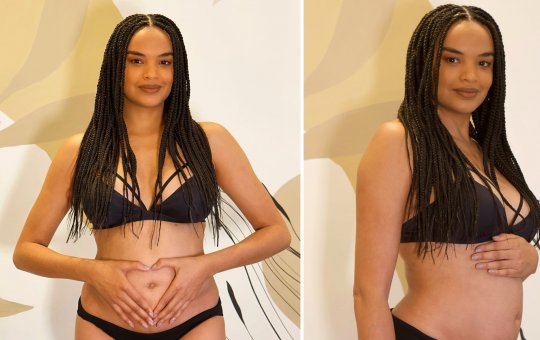 Lucy Ramos anuncia gravidez de primeiro filho com marido após 18 anos de relacionamento