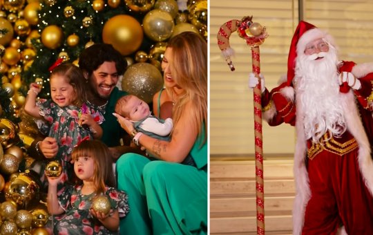 Virginia deixa seguidores encantados com decoração de Natal luxuosa para sua mansão