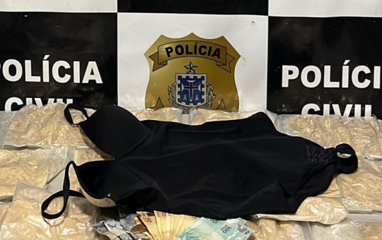 Mulher é detida transportando cocaína da Bolívia para Bahia