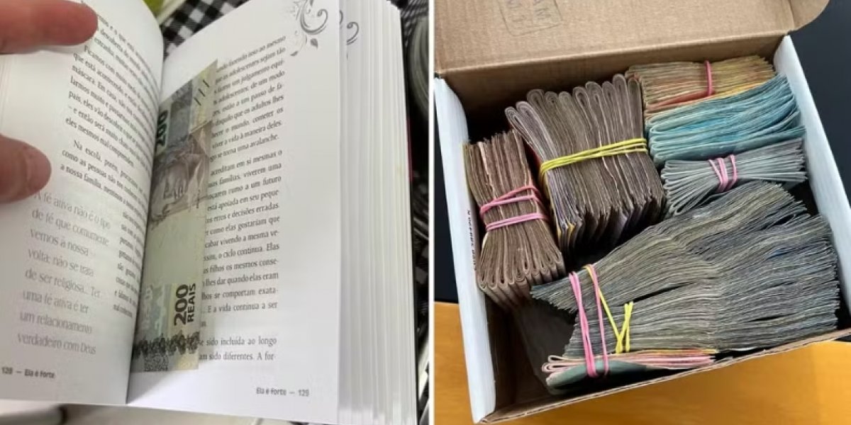 Polícia Federal encontra R$ 20 mil dentro de caixa de sapato em esquema de lavagem de dinheiro