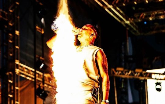 Vídeo: Major RD é atingido por máquina de fogo