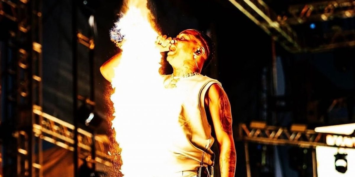 Vídeo: Major RD é atingido por máquina de fogo