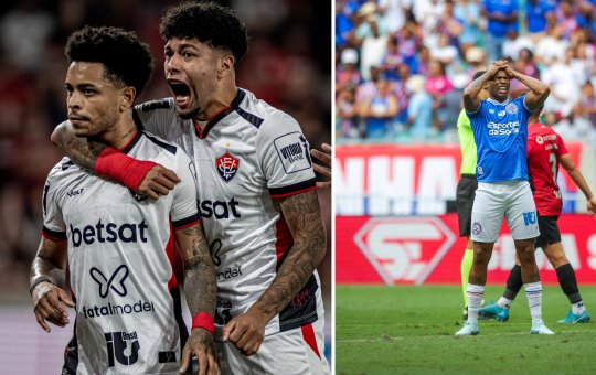 Após 35ª rodada, confira as probabilidades de Bahia e Vitória dentro do Brasileirão Série A de 2024