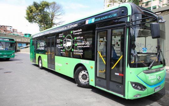 Prefeitura de Salvador realiza reunião com banco mundial para aquisição de novos ônibus elétricos