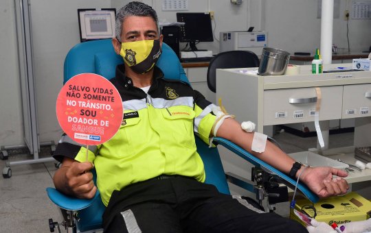 Agentes da Transalvador prepara mutirão de doação de sangue nesta terça-feira (26)