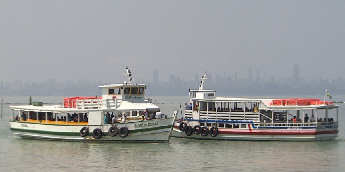 Travessia Salvador-Mar Grande é suspensa devido ao mau tempo