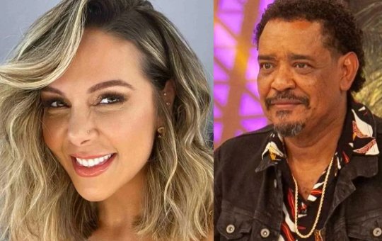 Carla Perez e Compadre Washington se reencontram em cruzeiro após polêmica