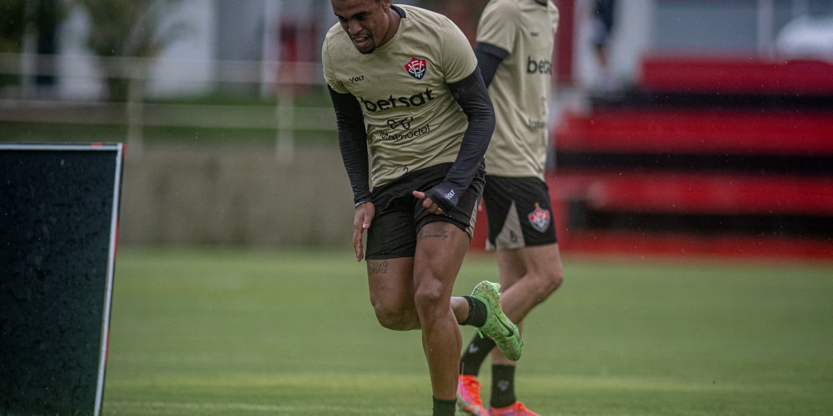 Sem Matheusinho, Vitória mantém preparação para duelo importante na Série A