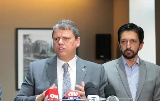 Presidente Lula encontra Tarcísio e Ricardo Nunes