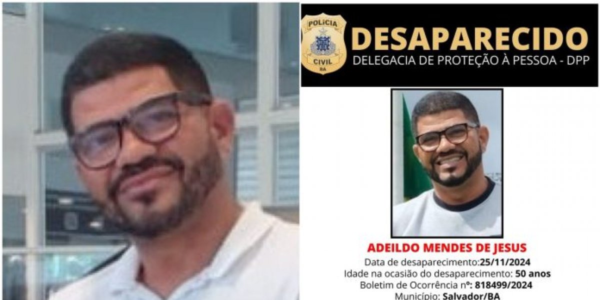 Chefe de farmácia da Maternidade Climério de Oliveira continua desaparecido