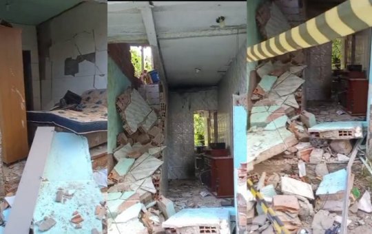 Quatro pessoas ficam feridas após explosão de gás em Salvador