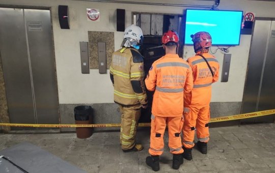 Homem morre após queda de elevador em prédio do Tribunal Regional Federal