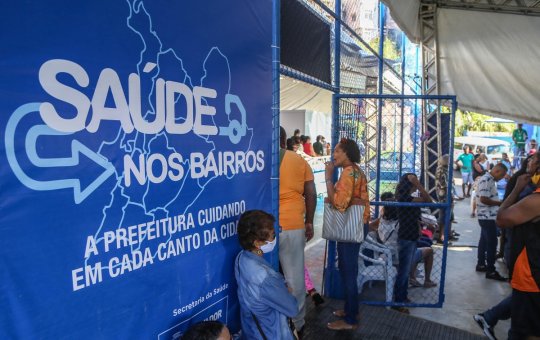 Programa Saúde nos Bairros oferece serviços gratuitos em 4 bairros de Salvador