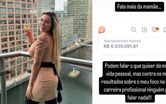 Andressa Urach revela que já faturou mais de R$ 6,5 milhões em plataforma de conteúdo adulto