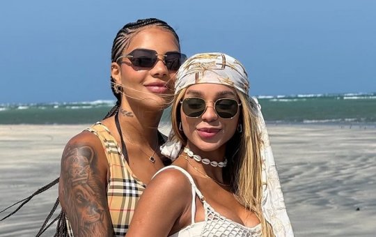Ludmilla e Brunna Gonçalves revelam data de chá revelação