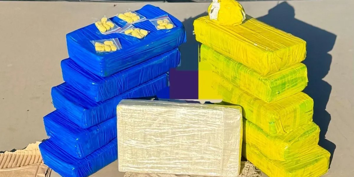 Mulher foi presa com drogas dentro de mala em Itabuna