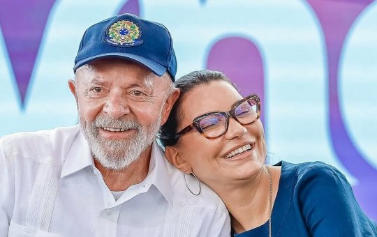 Janja se pronuncia após drenagem de um hematoma intracraniano do Presidente Lula