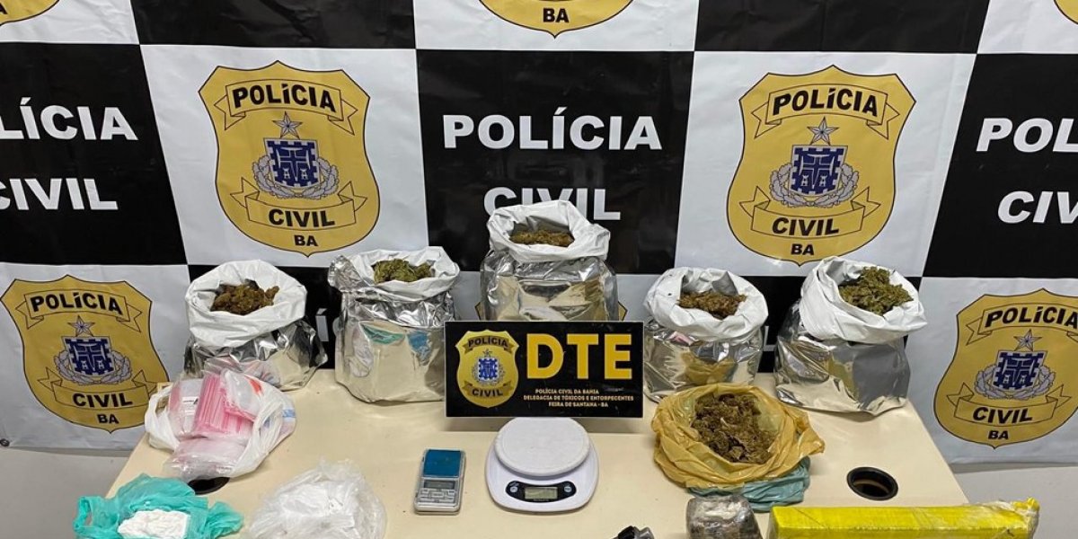 Casal suspeito de tráfico de drogas é preso em condomínio no interior