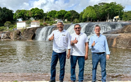Governador Jerônimo Rodrigues visita Cachoeira dos Prazeres, que será reinaugurada neste domingo