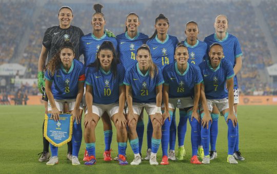 Seleção Brasileira Feminina termina o ano como a 7ª melhor do mundo