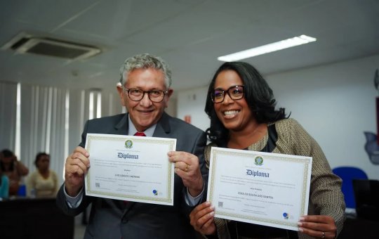 Prefeito de Camaçari, Luiz Caetano, é diplomado nesta quarta-feira (18)