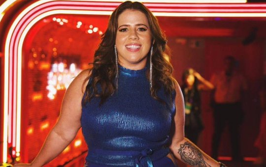 Tati Machado revela que está grávida do primeiro filho
