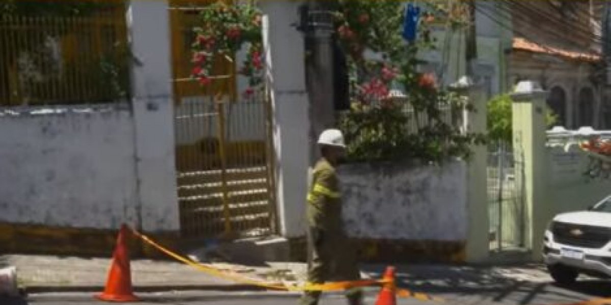 Operário morre eletrocutado durante reparo em casarão na Ladeira dos Aflitos, em Salvador