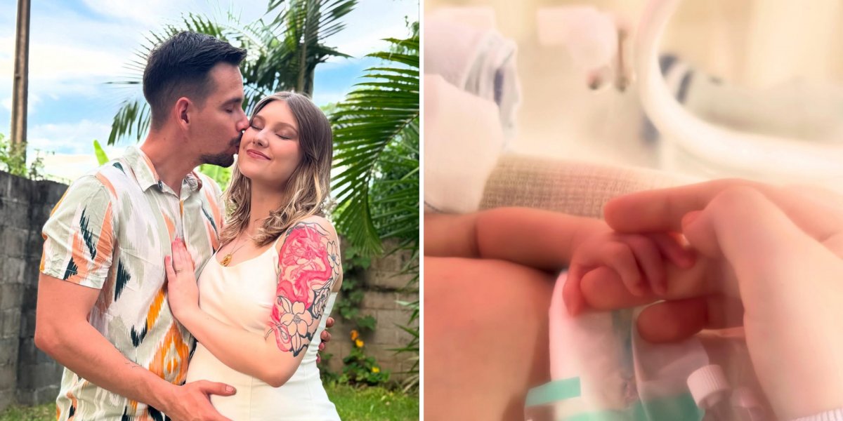 Isabel Veloso dá à luz ao seu primeiro filho e publica primeiro registro