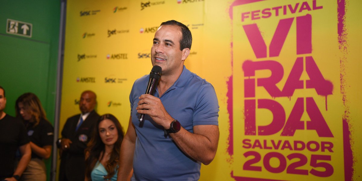 Bruno Reis comenta sobre segurança durante Festival da Virada 2025