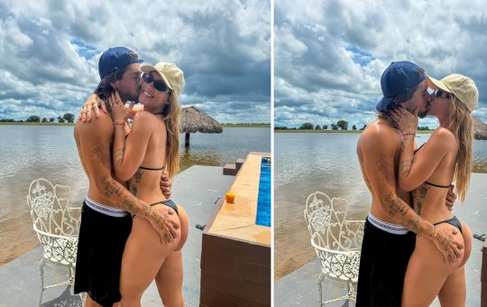 Zé Felipe se declara para Virgínia em clima de Ano Novo