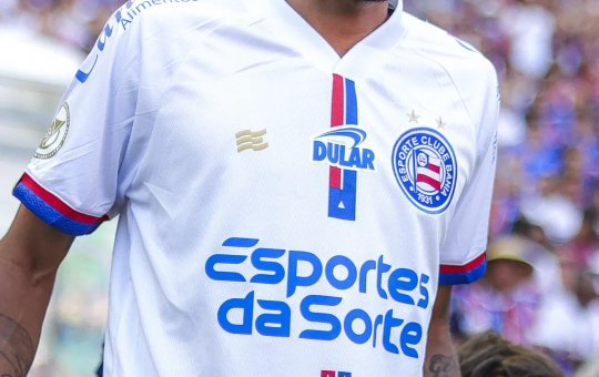 Casa de apostas patrocinadora do Bahia não recebe autorização do Governo