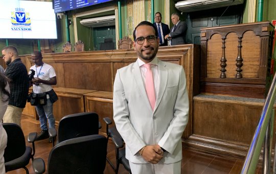 Vereador Felipe Santana fala sobre expectativas para o seu mandato