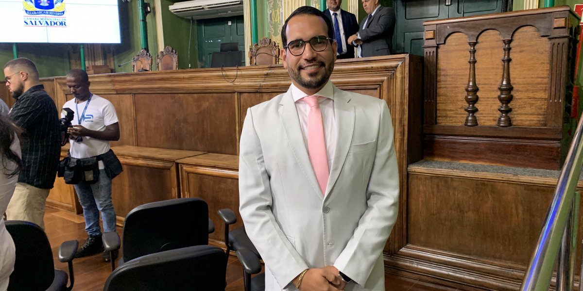 Vereador Felipe Santana fala sobre expectativas para o seu mandato